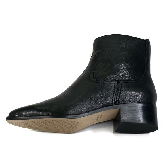 COLE HAAN Naia Black Leather Ankle Boot Bootie Womens Size 7B Side Zip New $200 - Picture 7 of 13